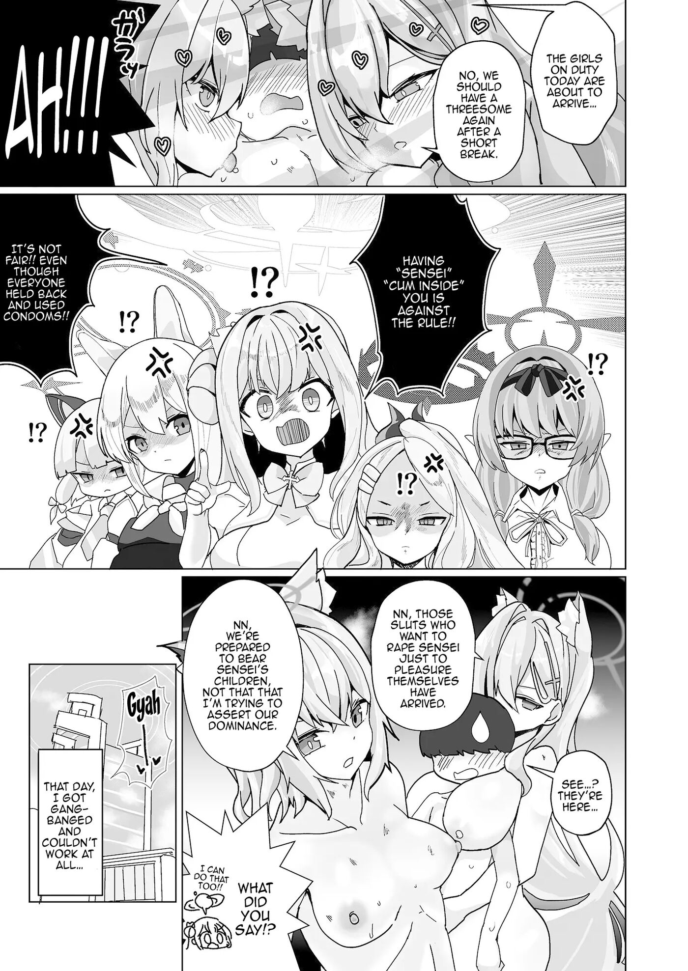 Mm, Sensei, You Should Get Us Pregnant Chapter 1000 Page 24